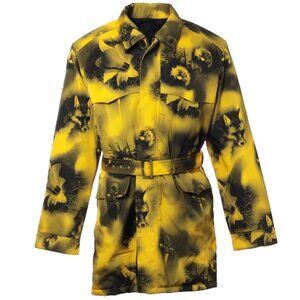 Prada Re-Nylon Abstract-Printed Parka Insulated 100% Authentic Sz XL